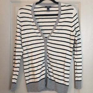 Gap Striped Cardigan
